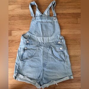 Cotton On Women’s Light Blue Denim Overalls